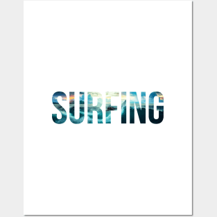 Surfing Posters and Art